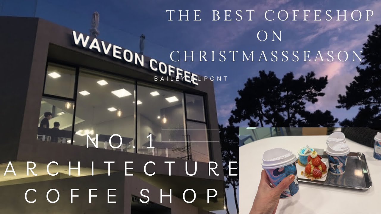 WAVEON COFFEE | Busan Oceanview Rooftop Cafe & Award-winning Architecture #waveoncoffee #viral #2026