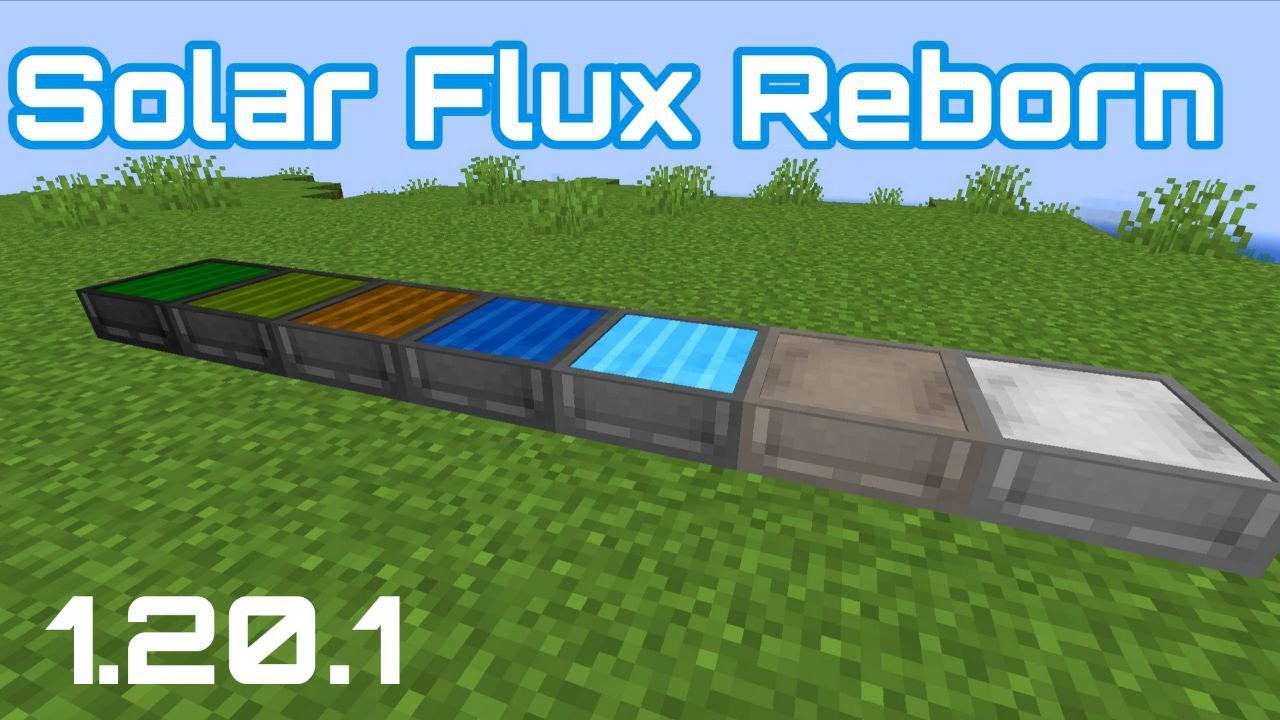 Гайд по моду Solar Flux Reborn 1.20.1
