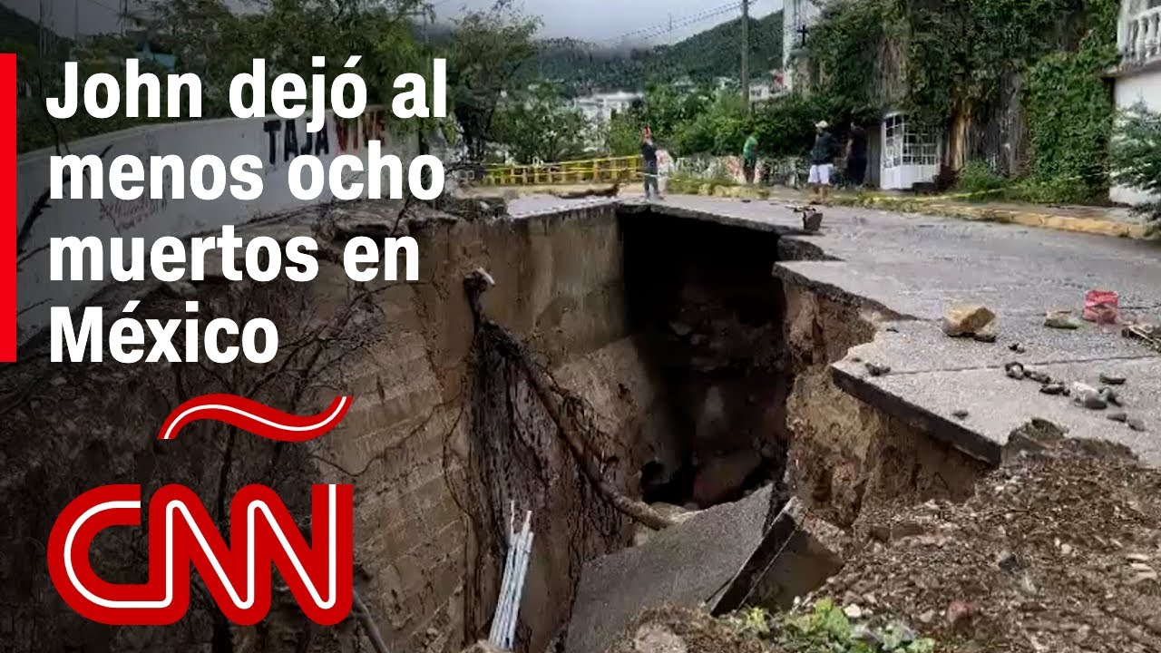 Resumen del paso de la tormenta John por México: Acapulco vuelve a sufrir