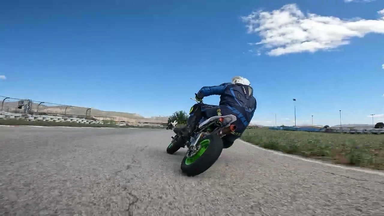 Arai Rider With Pitbike IMR I GoPro View