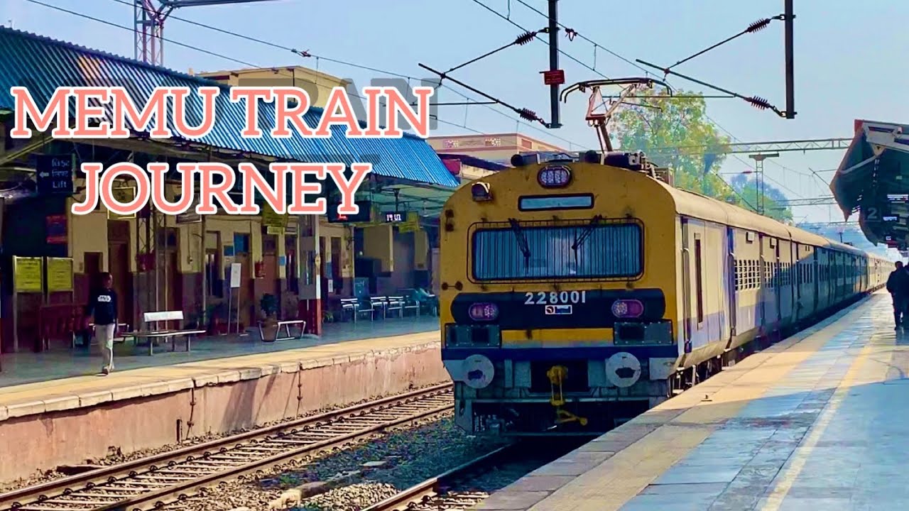 MEMU TRAIN JOURNEY || NADIAD TO AHEMDABAD || 2023 VLOG
