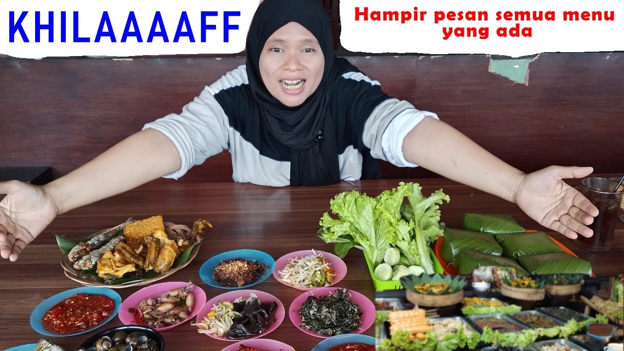 Jelajah kuliner Jawa Barat .Episode masakan sunda yang bikin kalap #review 