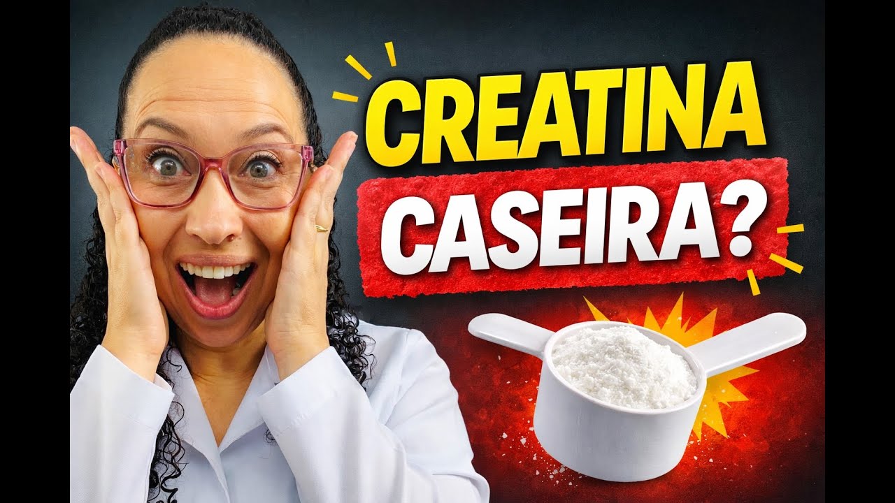 Faça sua própria  CREATINA EM CASA usando sementes: ideal para mulheres 40, 50 e 60+