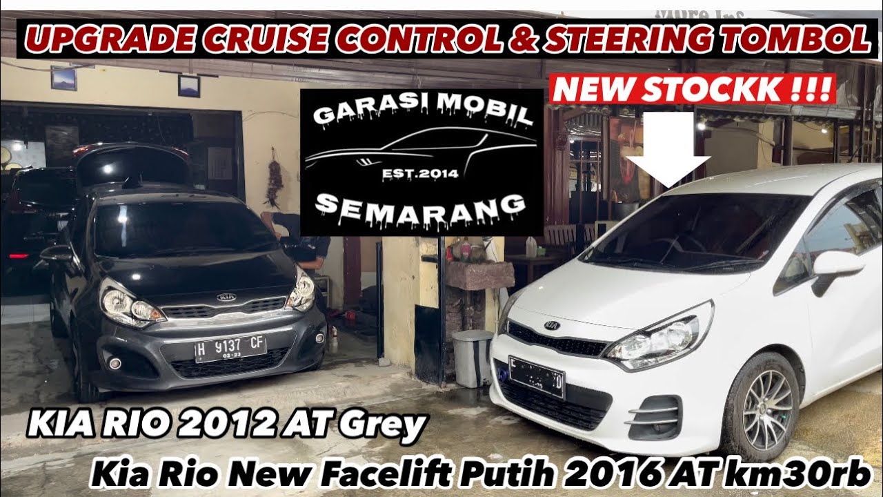 Upgrade NEW KIA RIO CRUISE CONTROL DAN STEERING TOMBOL #CruiseControl #KiaRio #innova #modifikasi