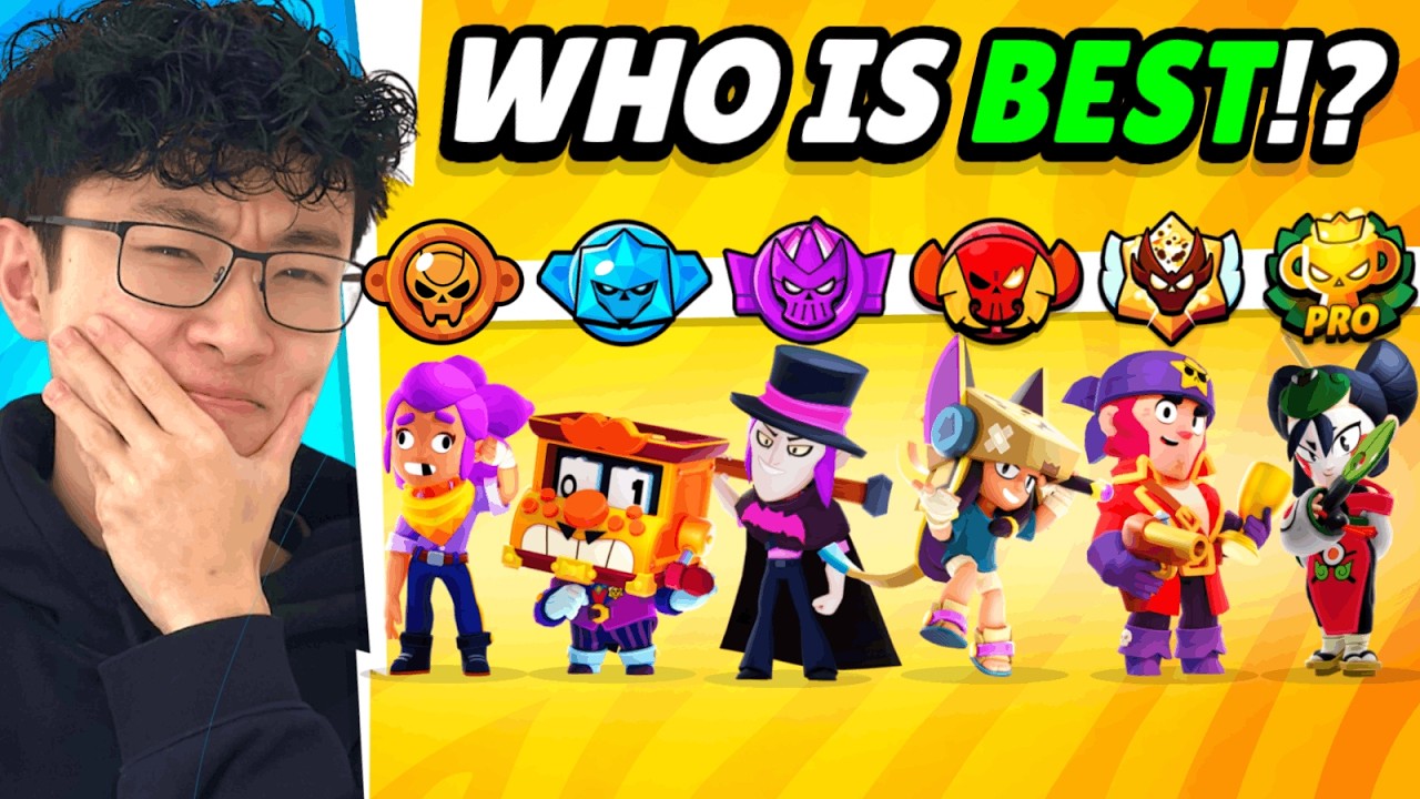 Blind Ranking Brawl Stars Players By SKILL! (NOOB To PRO)