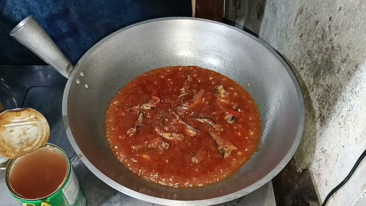 Sardines with dahon ampalaya @tessievlogs 