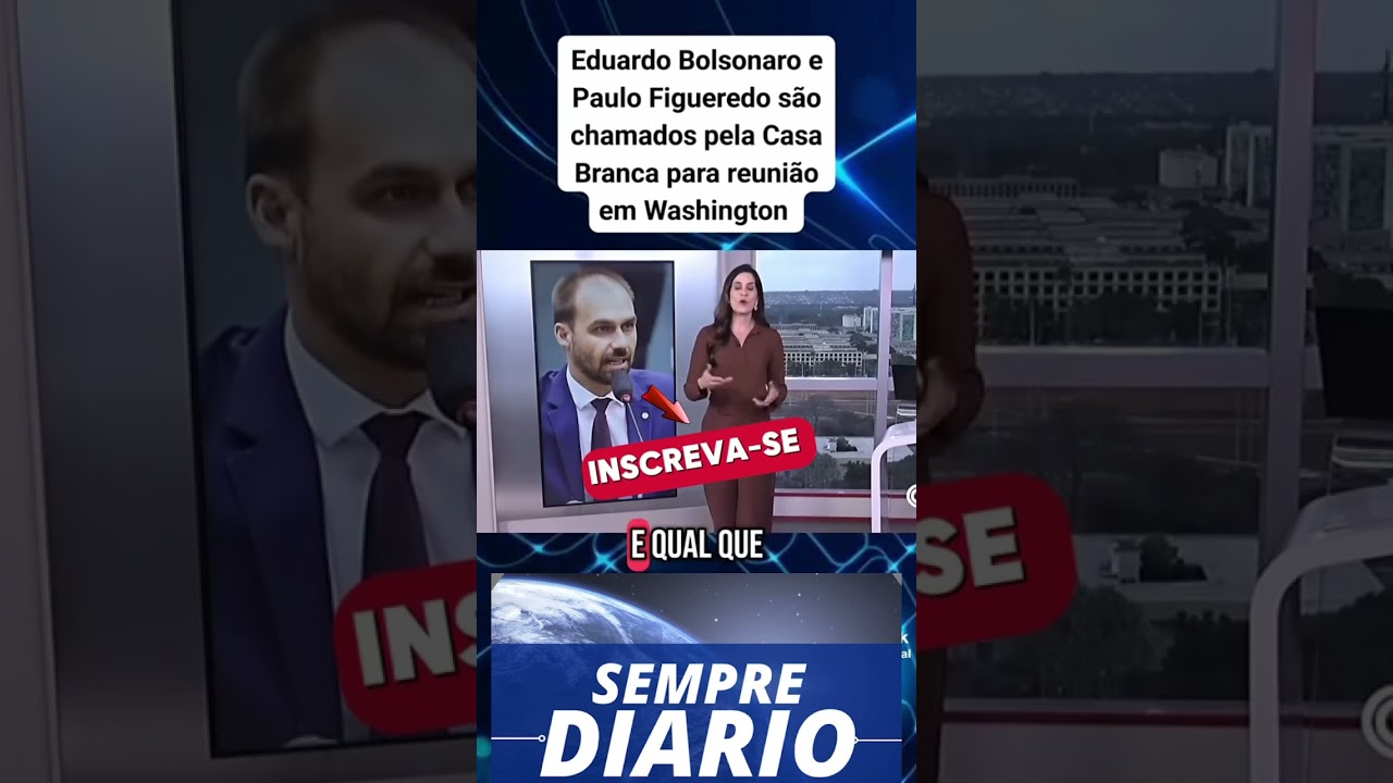 EDUARDO BOLSONARO E FIGUEIREDO SE REUNEM NOS EUA #pol&iacute;tica #brasil #bolsonaro