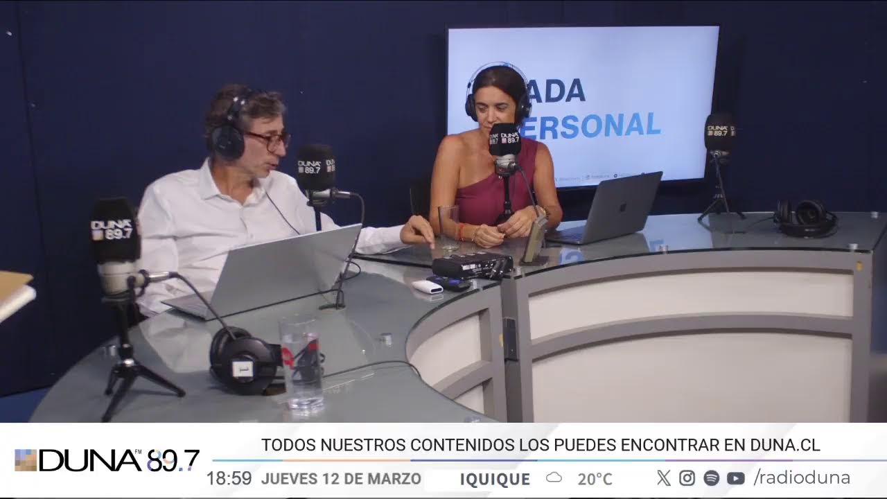 DUNA 89.7 FM |  NADA PERSONAL  | JUEVES 12 DE MARZO