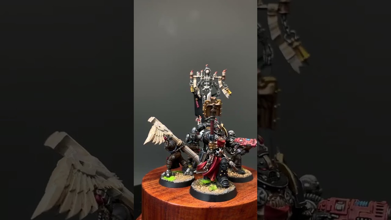 Chaplain Grimaldus & Retinue