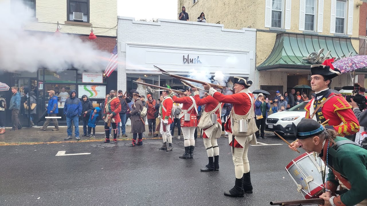 24th Foot at Burning of Kingston Living History Event 2023
