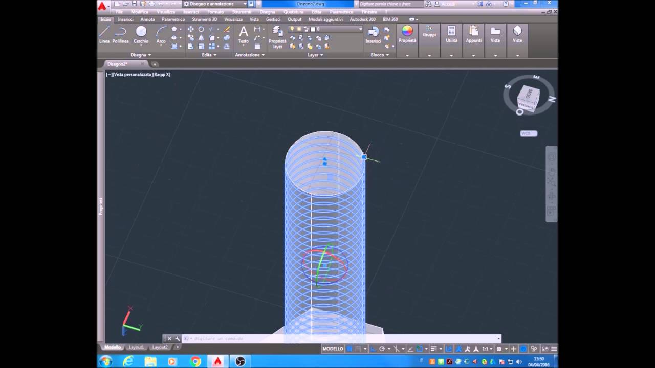 Tutorial di AutoCad - Come si costruisce un bullone 3D