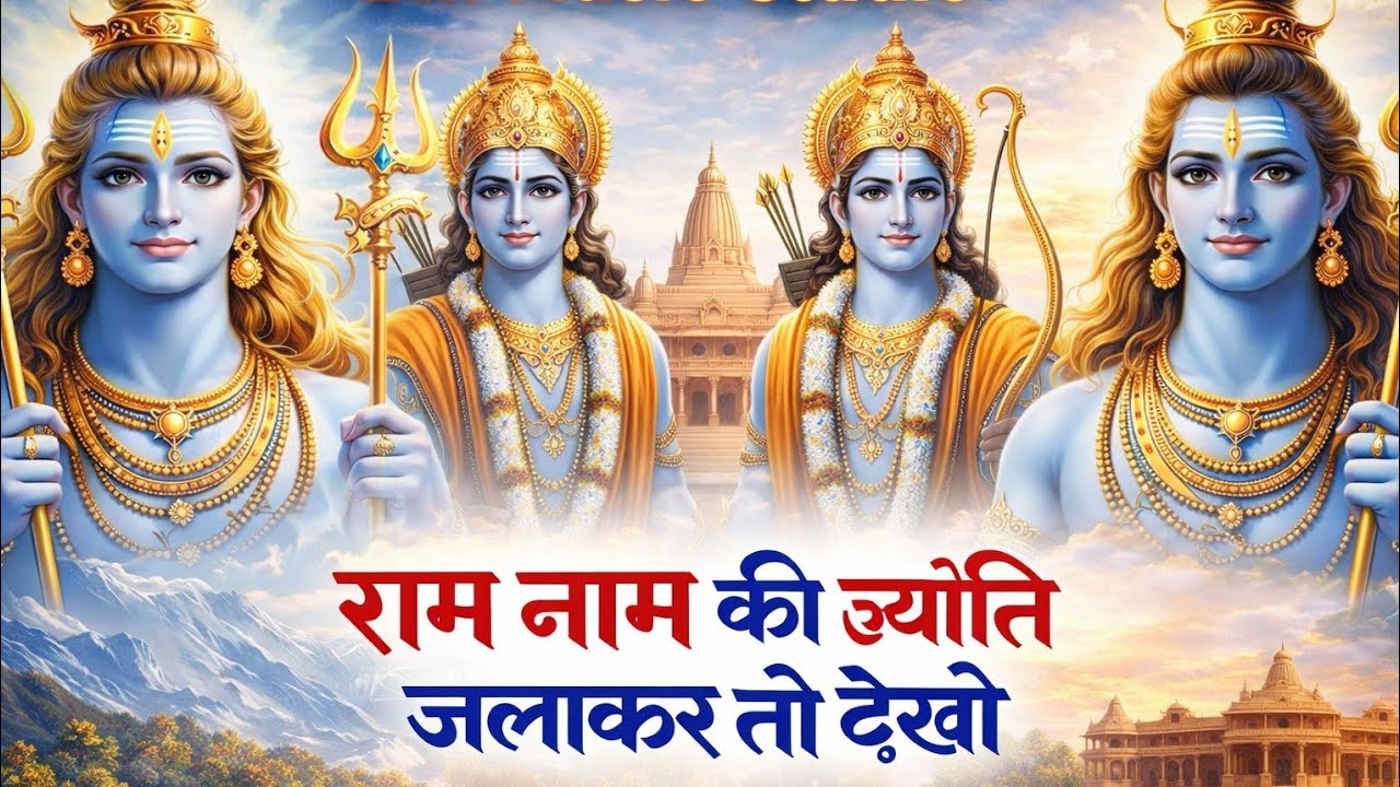 राम नाम की ज्योति जला कर तो देखो 🔥 मन का हर अंधेरा मिट जाएगा | सुपरहिट राम भजन 2026 | Jai Shri Ram 🚩