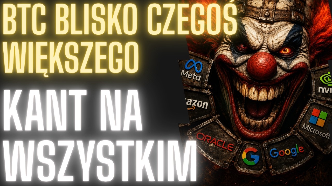 Ciekawie się dzieje. BTC i VOLATILITY. RYNEK = THE BIG KANT w 2027? PLEBS - zamknij MORDĘ!!