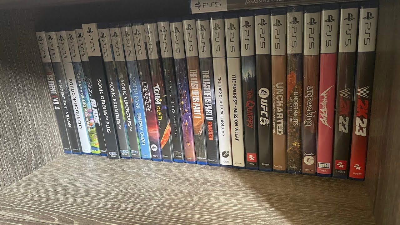 MY PlayStation 5 Gaming Collection (July 2024)