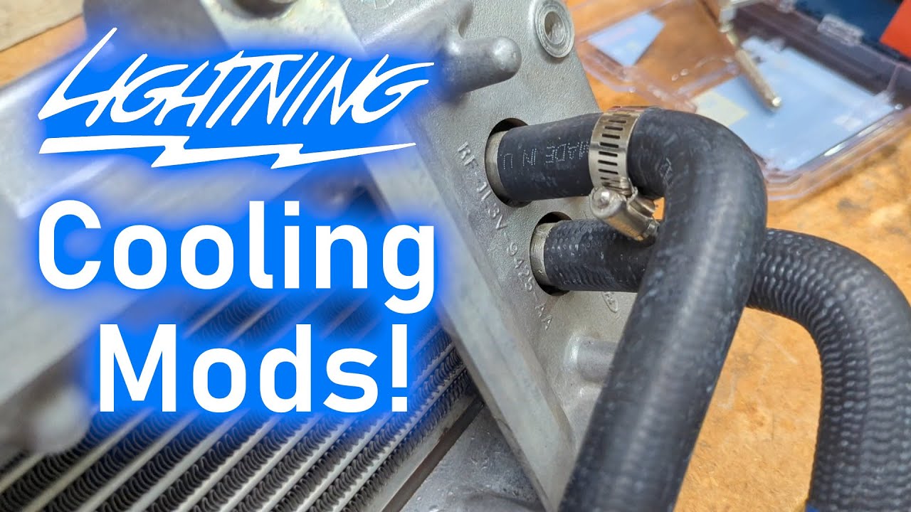 Oversized Intercooler Lines, Ice Tank, and Ported Plenum Installation -- SVT Lightning