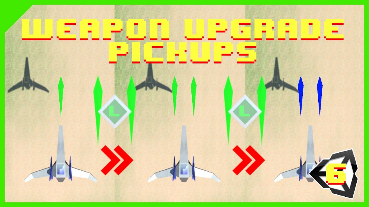 Star Fox Rail Shooter - Weapon Upgrade Pickups - Unity Tutorial