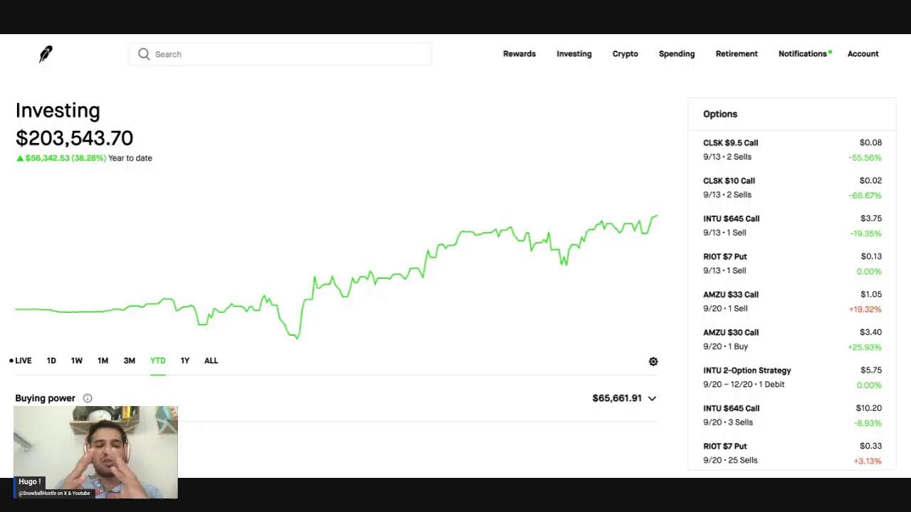 30 Min LIVE Portfolio Review - $INTU + Taking Profits Strategy