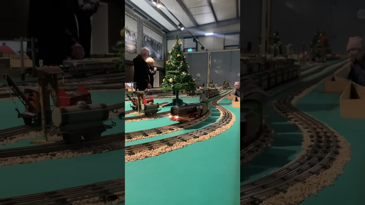 Antieke modelspoorbaan spoor 0