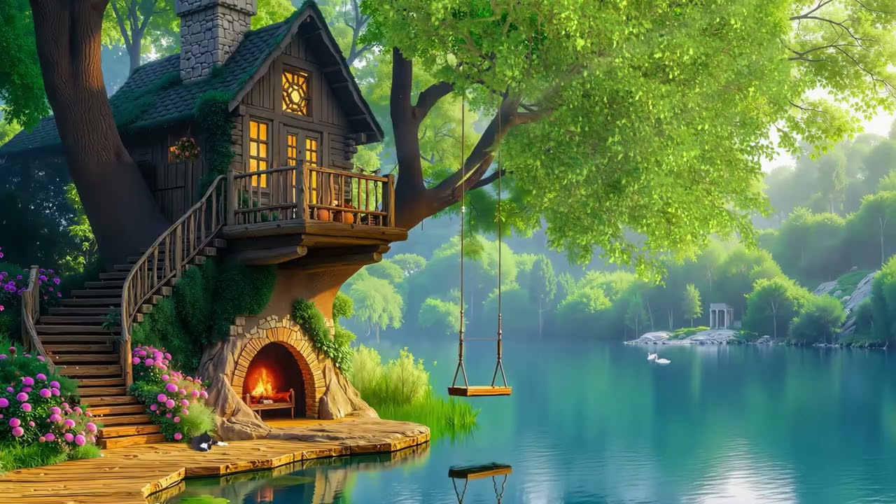 Fairy Lands |  You're lost in an enchanted forest | MUSIC in a Magical Forest with Piano , flute