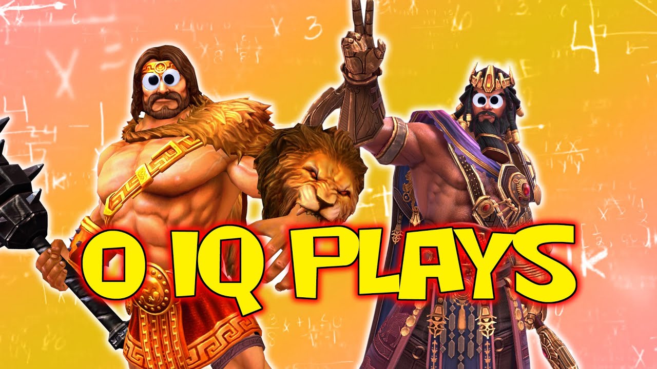 Smol Brain Plays: Smite Funny Moments
