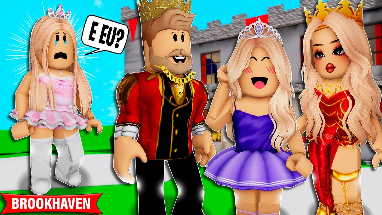 A FILHA PREFERIDA da FAMÍLIA REAL | Roblox Brookhaven 🏡Rp | Historinhas