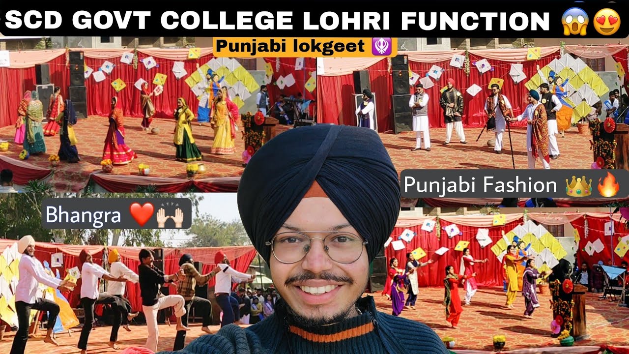 Lohri Celebration at SCD Government College 😍😱 | Bhangra❤, Punjabi Lokgeet🙌🏻