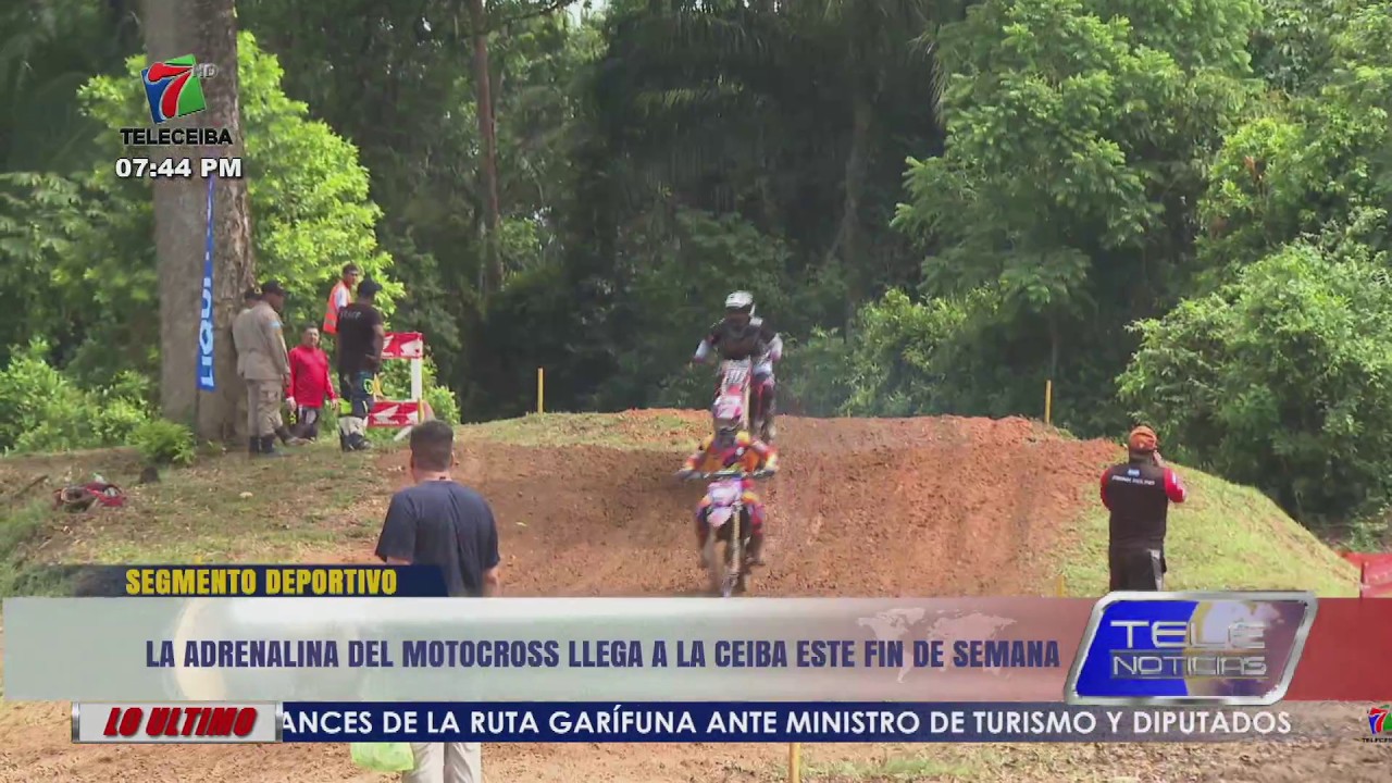 La adrenalina del MOTOCROSS llega a la ceiba este fin de semana