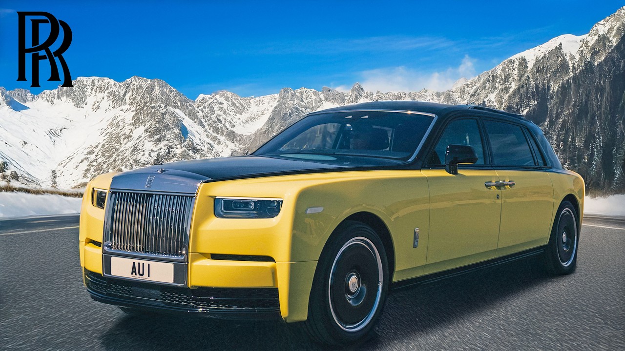 Rolls-Royce Phantom Goldfinger - Interior details
