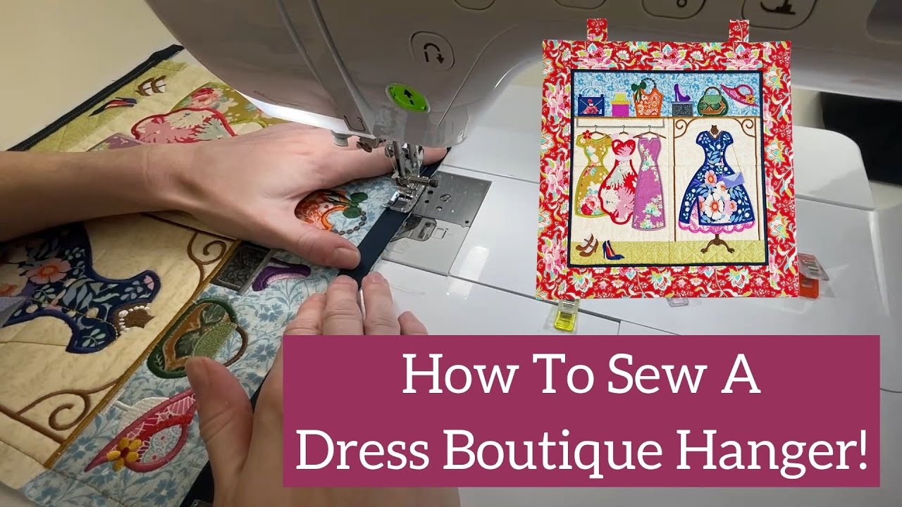 How To Sew A Dress Boutique Hanger - Keeping it Simple Sew-Along July 2022