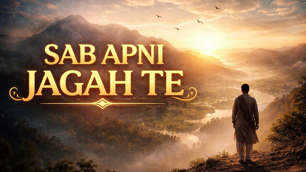 Sab Apni Jagah Te | Friday Reflection