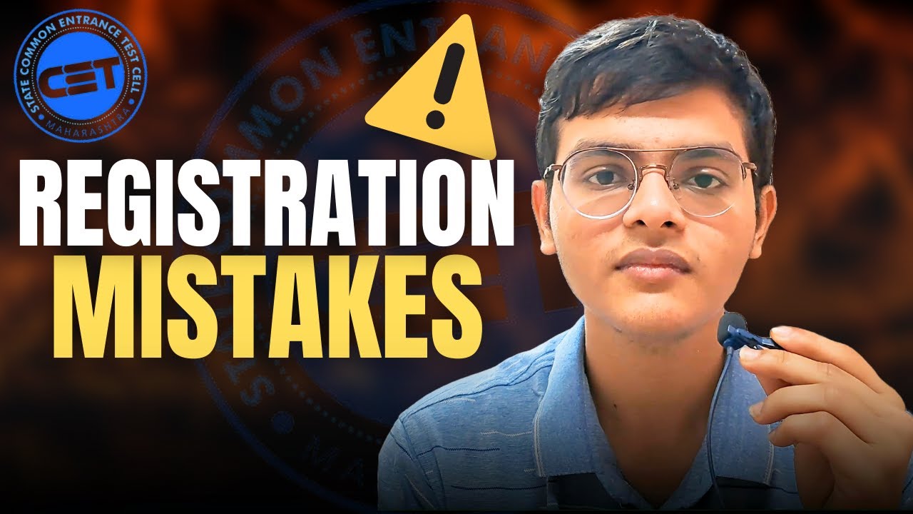 MHT-CET 2026 Registration: These Mistakes Can CANCEL Your Admission ❌ | Meet Ranka