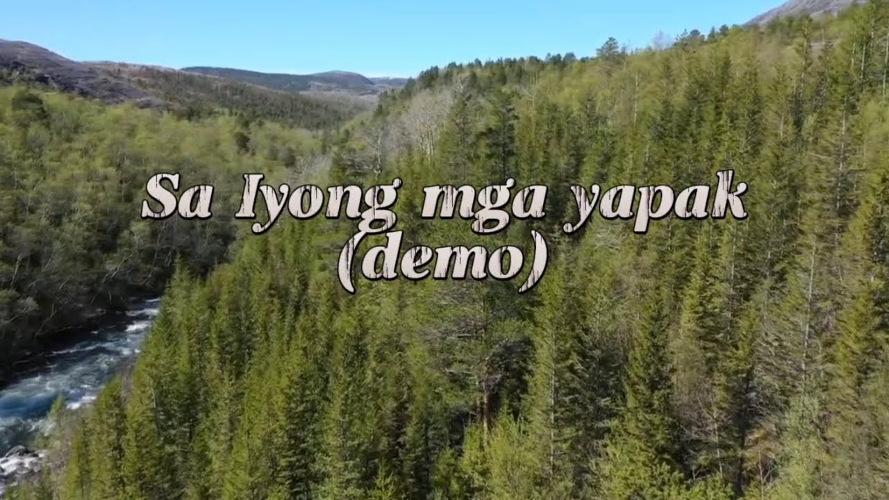 Sa Iyong mga yapak (vocal ) lyrics