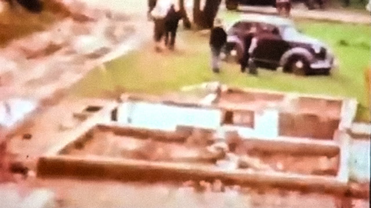 Anoka, MN F5 Tornado 6/18/39 (Earliest Color Tornado Damage Footage Ever)