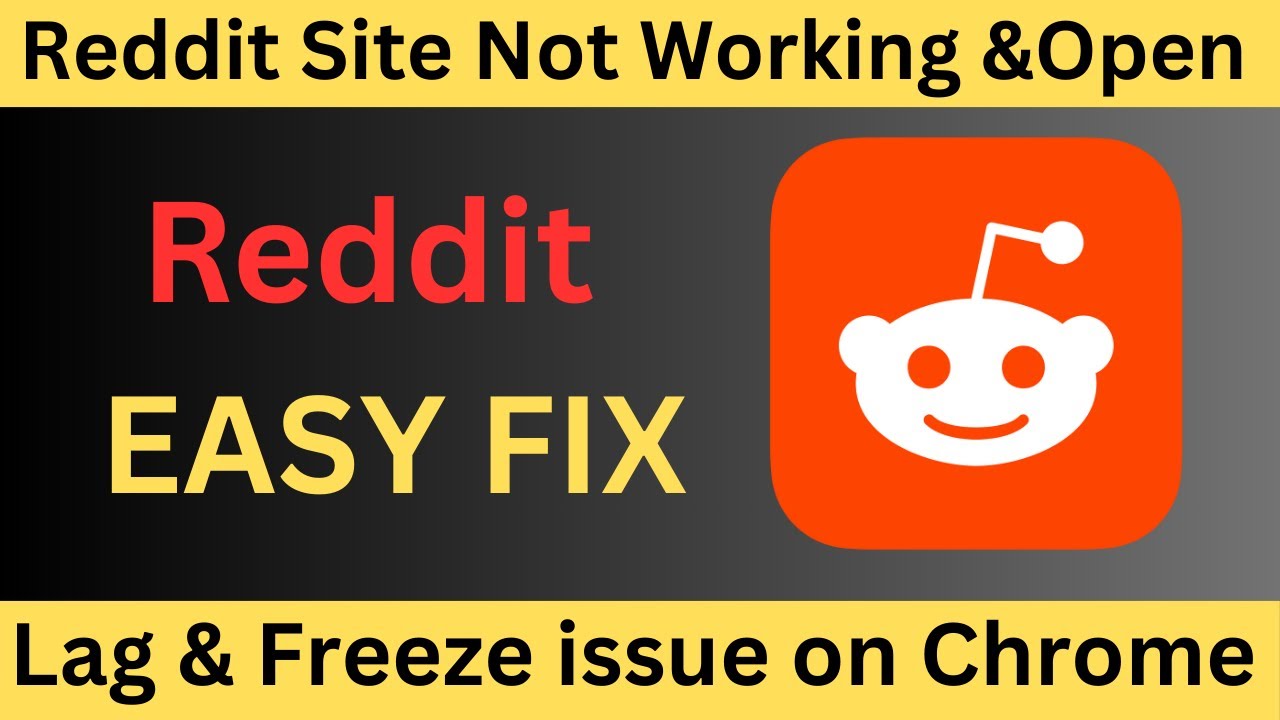 How to Fix REDDIT Website Not Work and opening problem on Chrome