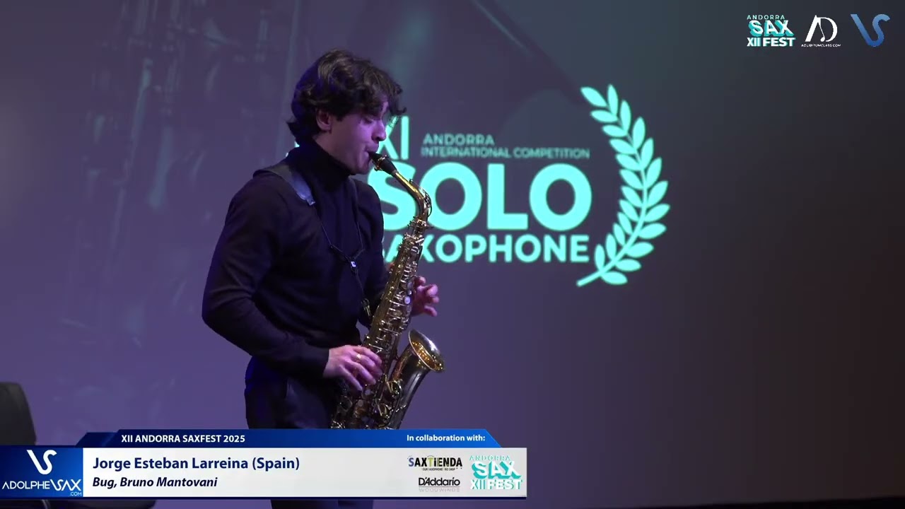 Jorge Esteban Larreina (Spain) plays Bug, Bruno Mantovani