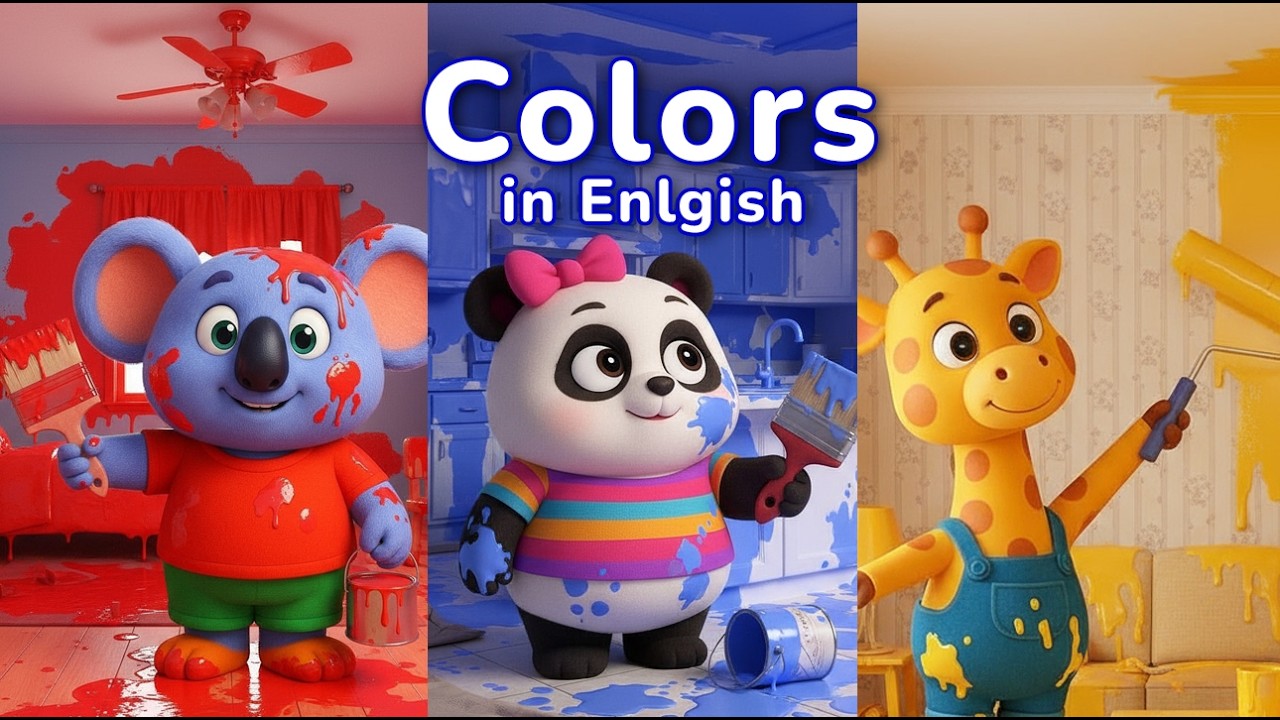 Colors | Anipals | English for Kids