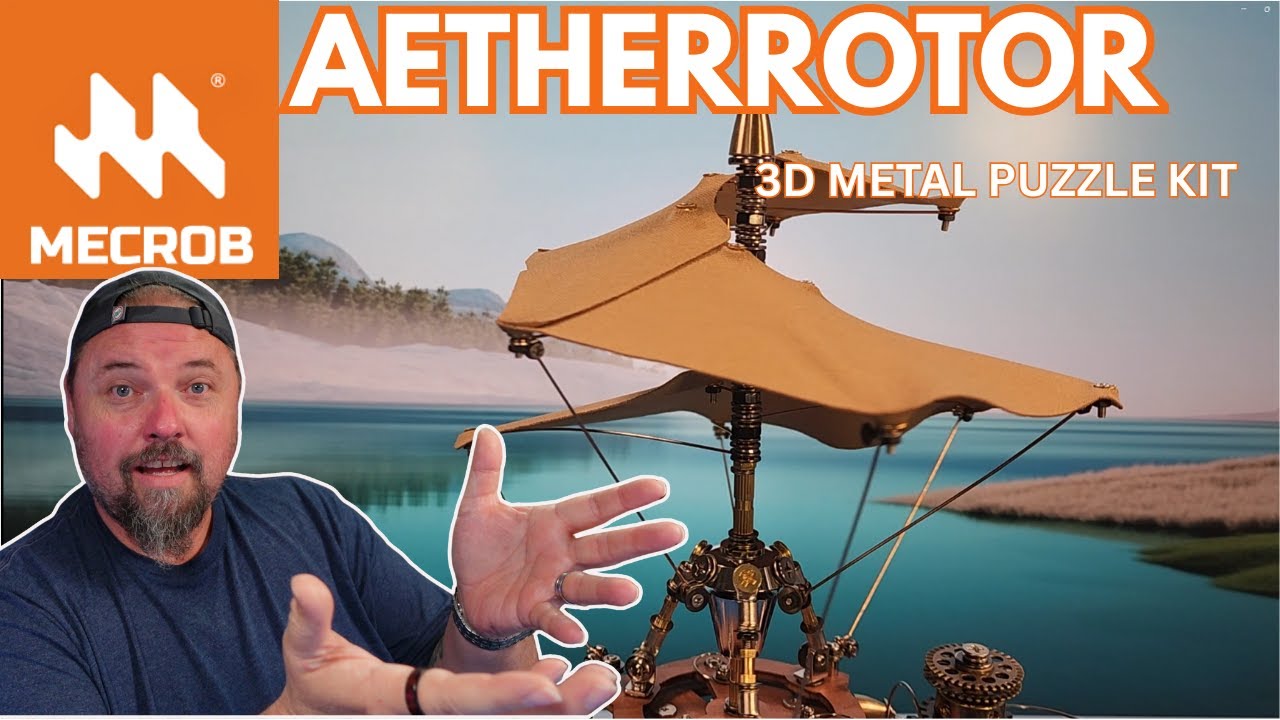 AETHERROTOR от Mecrob: Быстрая сборка | Детальная сборка металлической модели и обзор