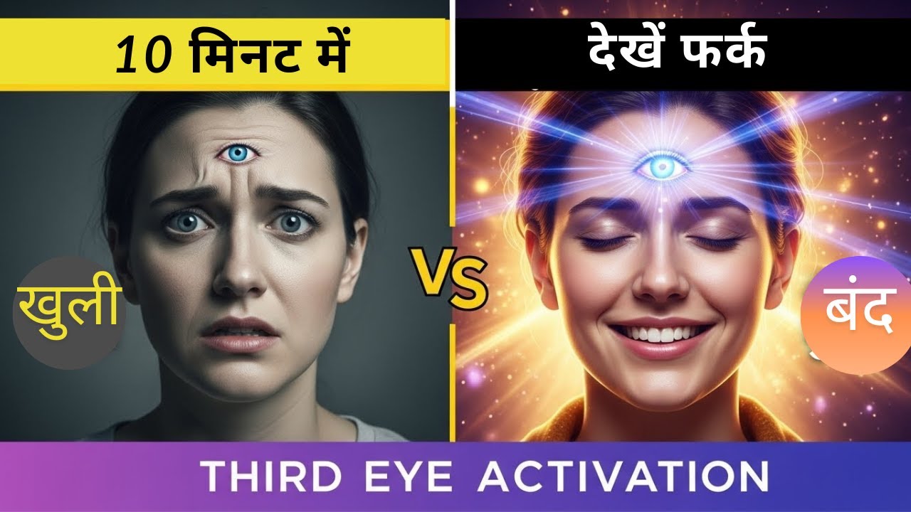 चेतावनी ⚠️ यह मेडिटेशन तीसरी आंख को तेज़ी से जगाता है | Third Eye