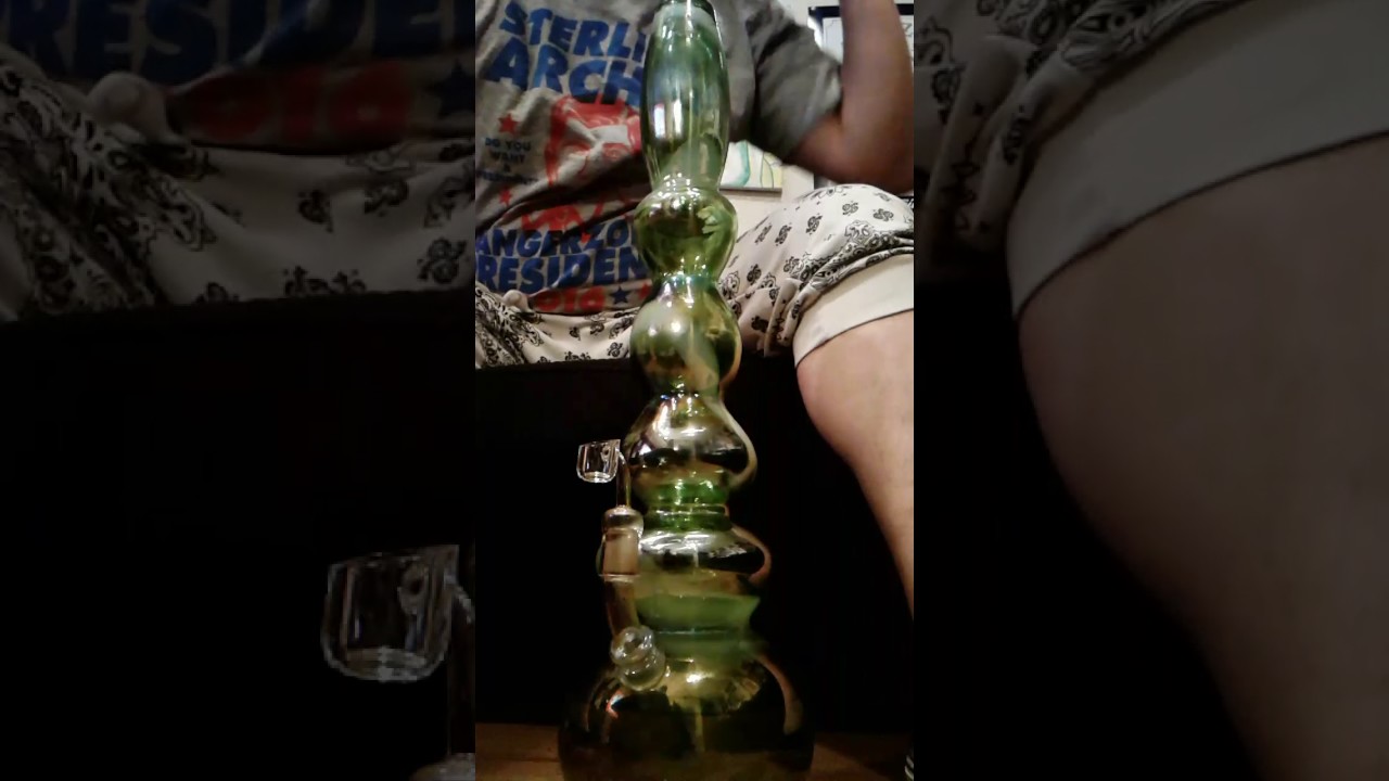 New Soft glass bong we got for X-Mas!