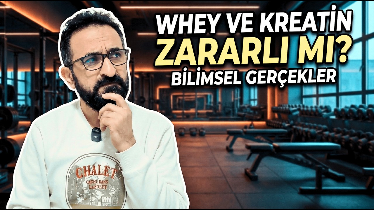 Protein tozları (Whey ve Kreatin) zararlı mı?