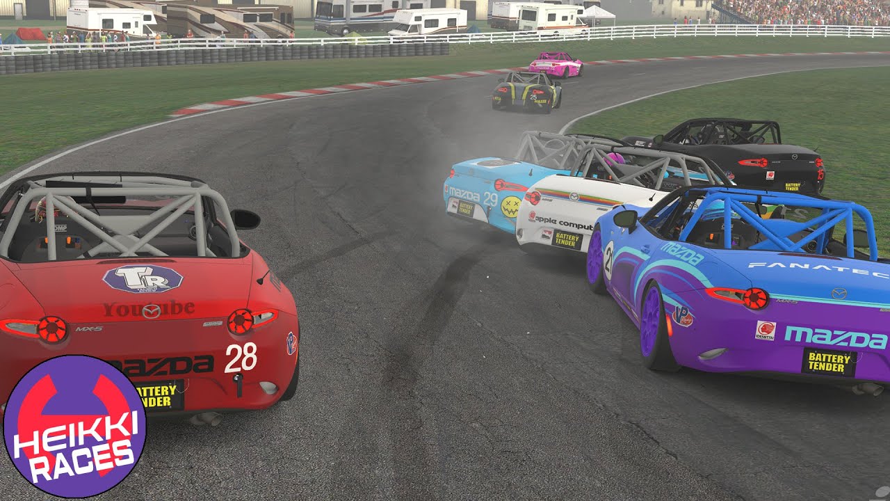 El cerebro es opcional aquí (iRacing / Summit Point / Mazda MX-5 (Sim-Lab)) || Heikki360ES