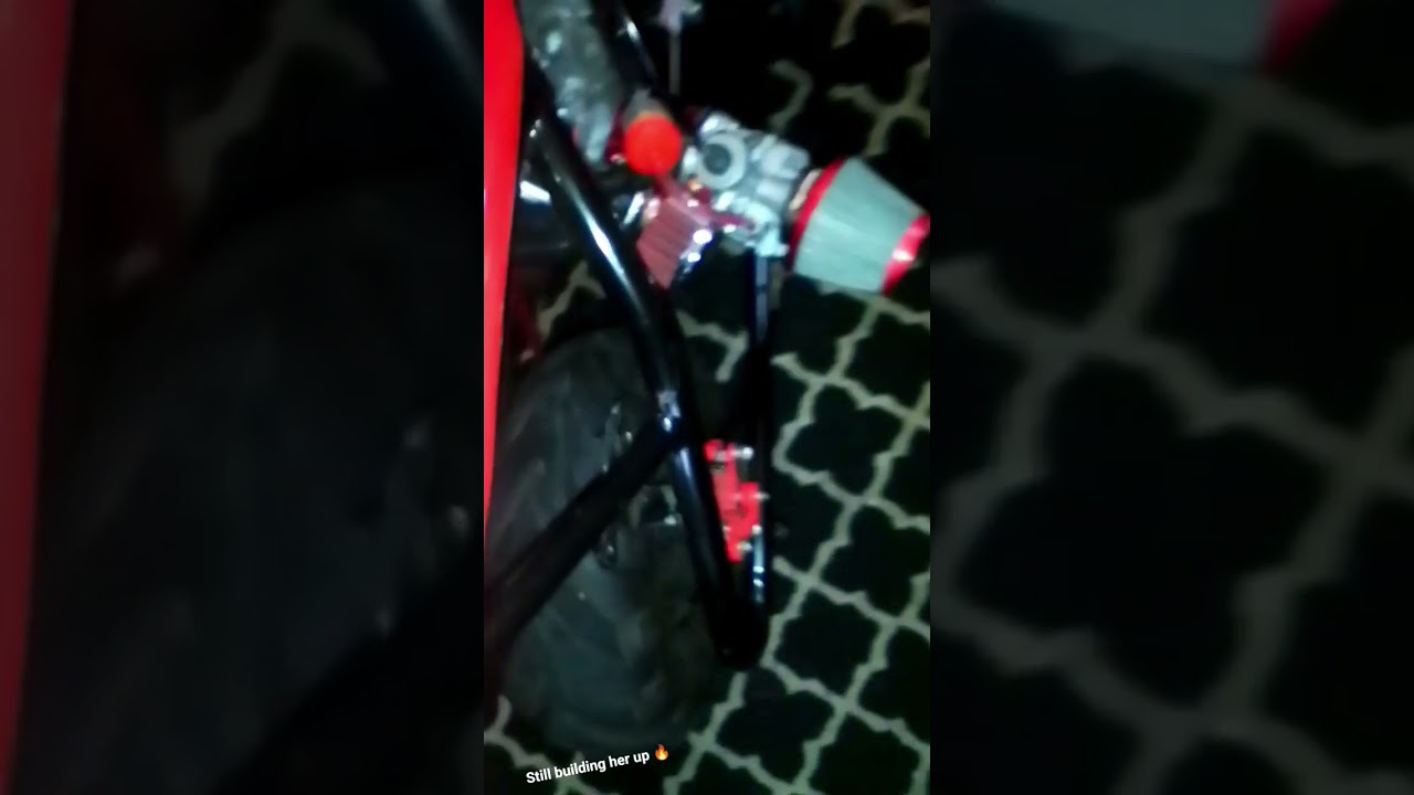 building my motovox mbx10 I bought from my bro up. I'm not done 