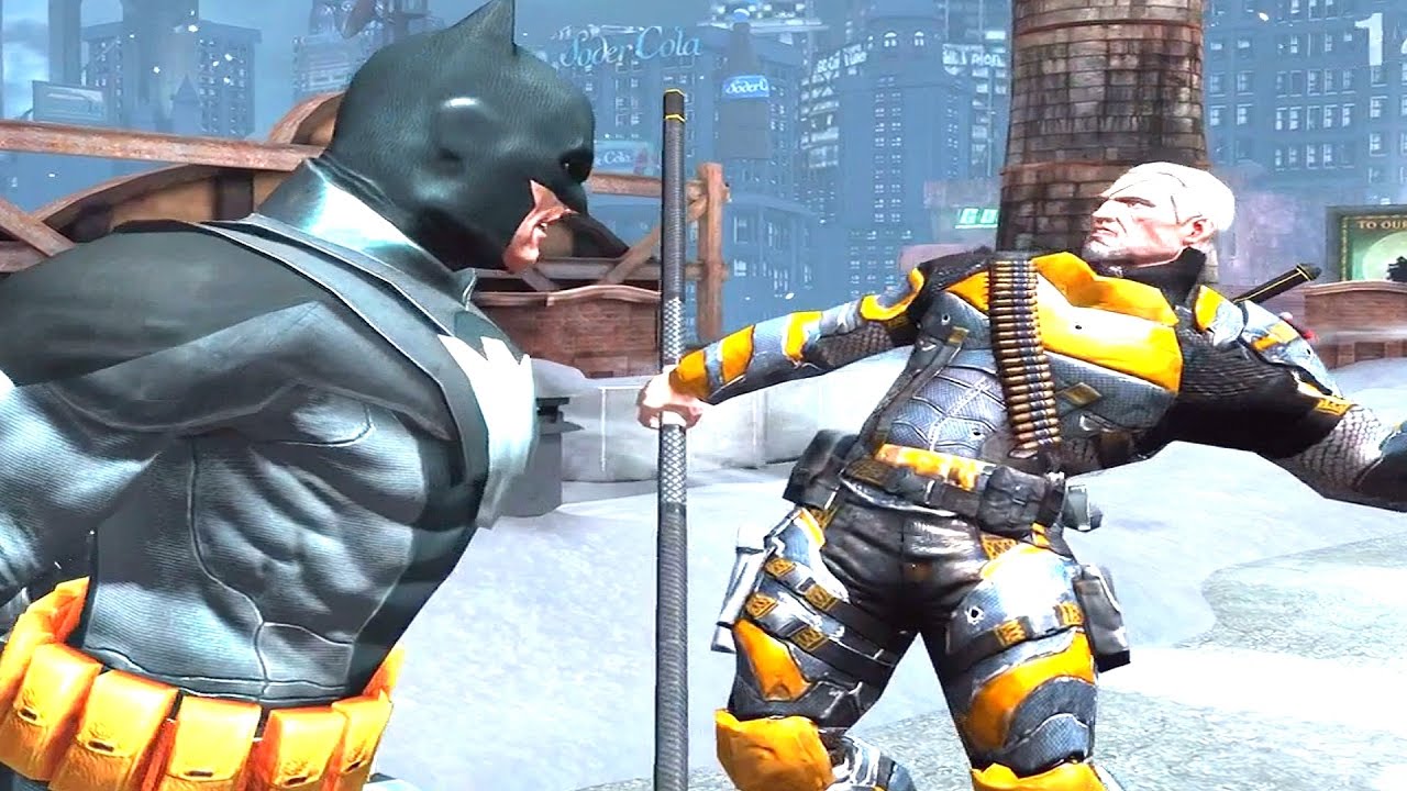 Batman: Arkham Origins (iOS) - Walkthrough Part 5 - The Docks Part 1: Ambushed By Deathstroke