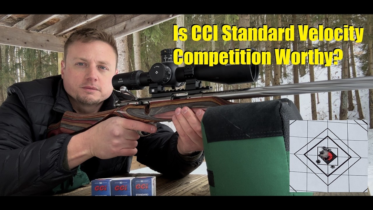 CCI Standard Velocity: Good Enough for Competition? (50 to 100 Yard Accuracy Test)