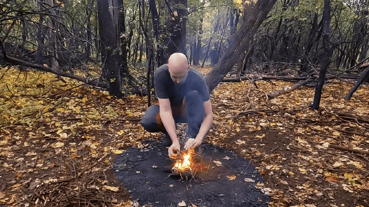 Stealth Camping Under a Billboard | Fall Overnight in the City | Wild and Good