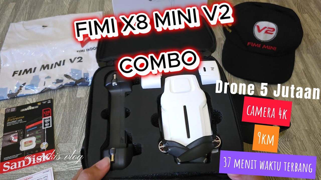 Unboxing Drone 5 Jutaan, Kecil-Kecil Spek Dewa - FIMI X8 MINI V2