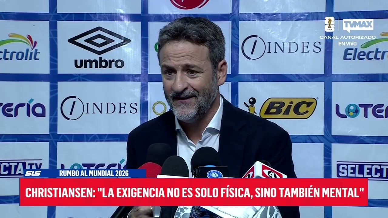 Conferencia de prensa de Thomas Christiansen después de la victoria de Panamá ante El Salvador