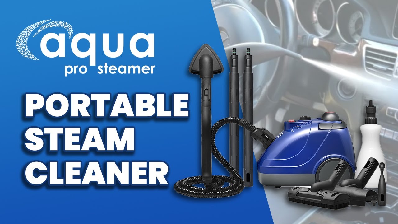 Aqua Pro Steamer: Commercial-grade Car Detailing Steam Cleaner