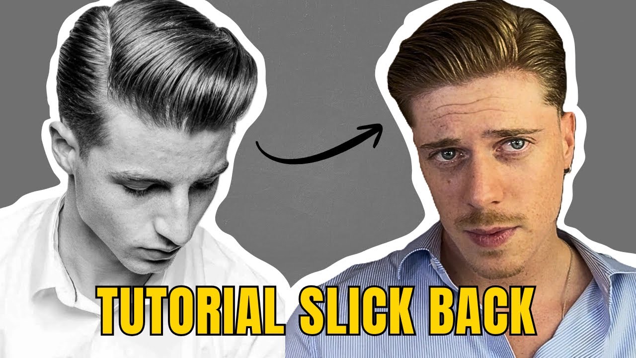 Tutorial definitivo para hacer Peinado Slick Back (paso a paso) | Peinados hombres