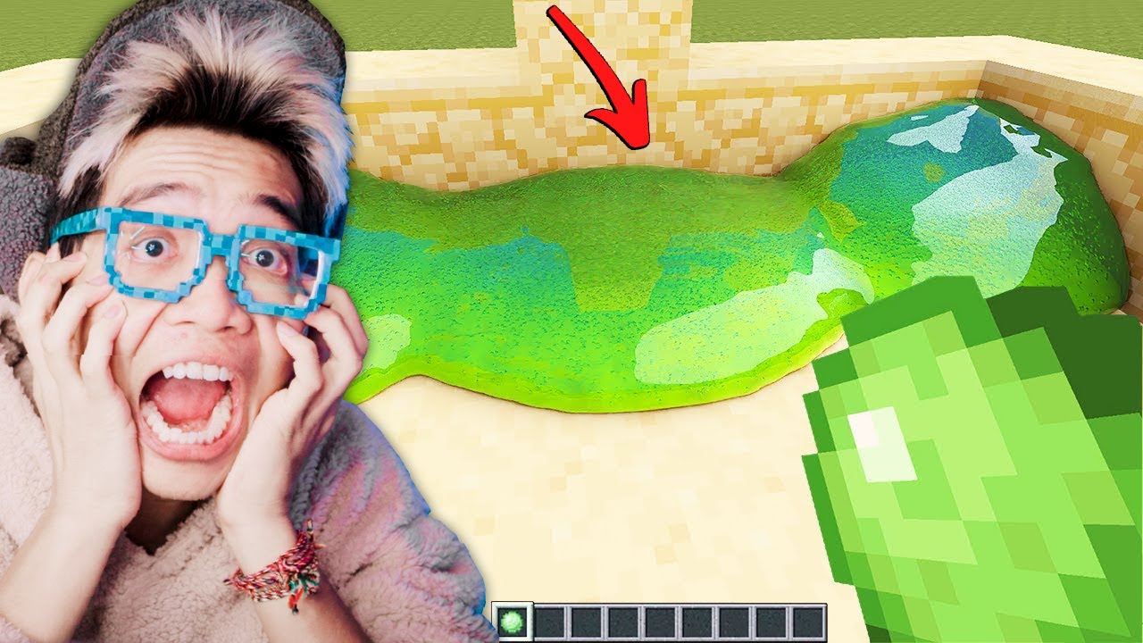 MINECRAFT SLIME REALISTIC SATISFYING, YANG WAJIB KALIAN NONTON SEBELUM TIDUR! BISA BIKIN MIMPI KAMU!